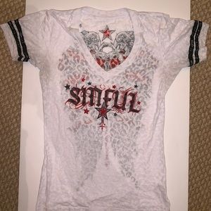 Sinful by Affliction Tee Size S